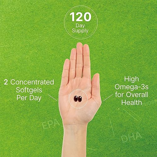 Antarctic Krill Oil 1000mg, 240 Softgels