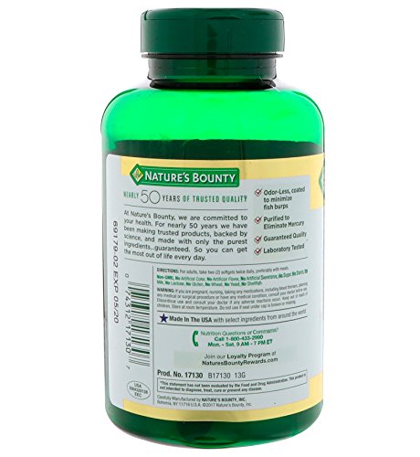 Nature's Bounty Fish Oil 2400mg, 90 Softgels