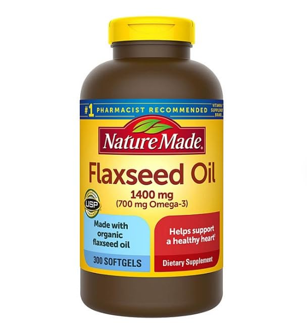 MUNCHIE MIX Flaxseed Oil Softgels for Heart Health