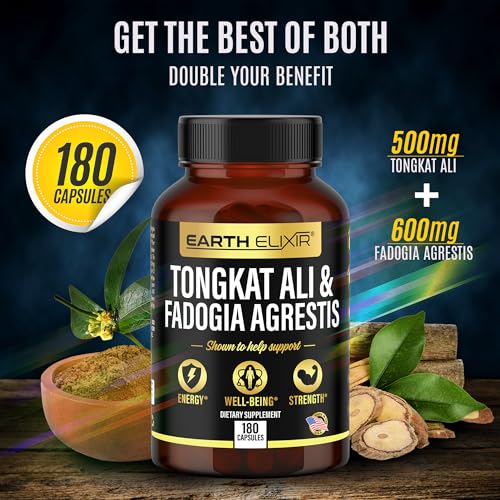 Fadogia Agrestis & Tongkat Ali 180 Capsules