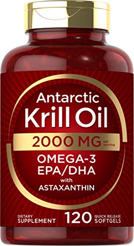 Carlyle Antarctic Krill Oil 2000 mg, 120 Softgels