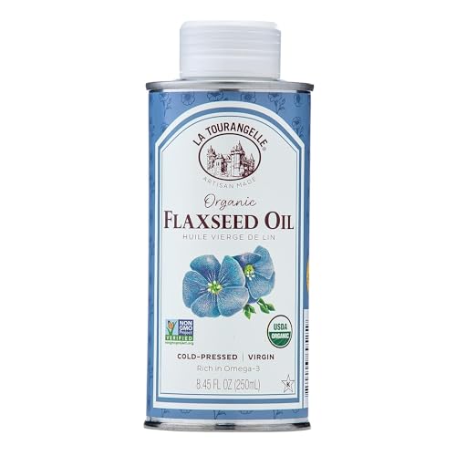 Organic Flaxseed Oil for Heart Health, 8.45 oz