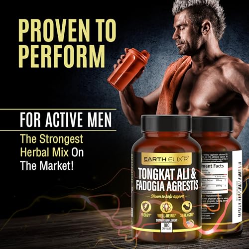 Fadogia Agrestis & Tongkat Ali 180 Capsules