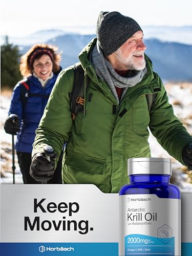 Horbäach Antarctic Krill Oil 2000mg Softgels