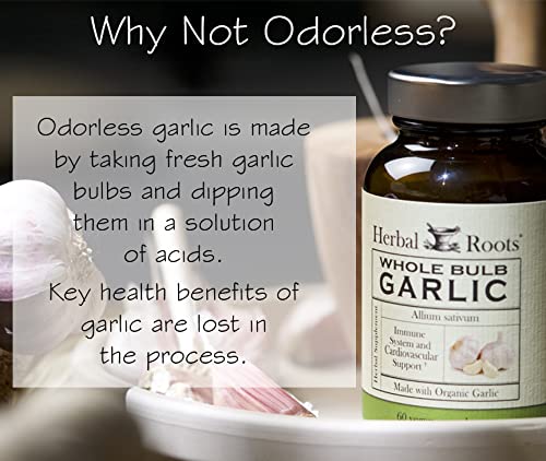 Organic Extra Strength Garlic Pills - 600 mg