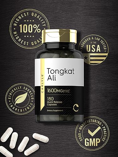 Carlyle Tongkat Ali 180 Capsules | 1,600mg