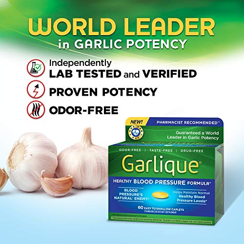Garlique Odorless Garlic Extract for Healthy Blood Pressure