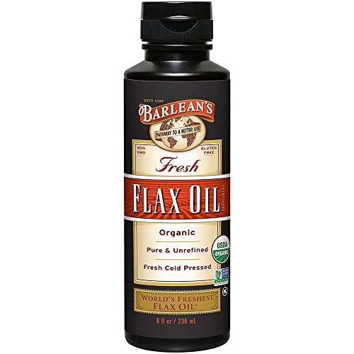 Barlean's Organic Flaxseed Oil Liquid, 8 oz
