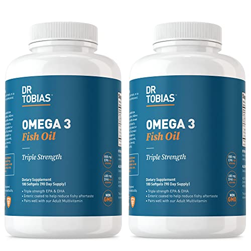 Dr. Tobias Triple Strength Omega 3 Fish Oil