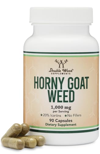 Max Strength Horny Goat Weed 1000mg - 90 Capsules