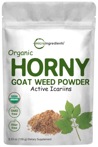 Organic Maximum Strength Horny Goat Weed Powder