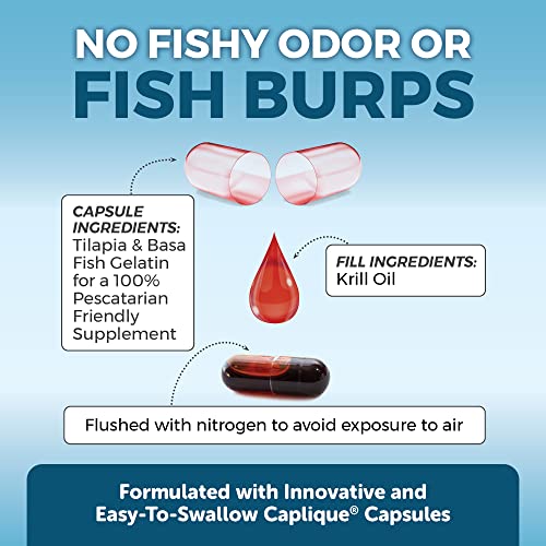 Viva Naturals Antarctic Krill Oil Omega-3 Supplements