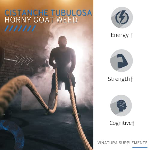 Cistanche & Horny Goat Weed Supplement - 60 Caps