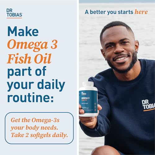 Dr. Tobias Triple Strength Omega 3 Fish Oil