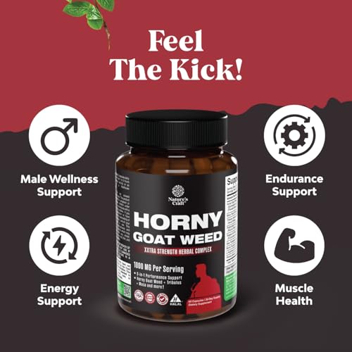 Horny Goat Weed Extract for Enhanced Energy