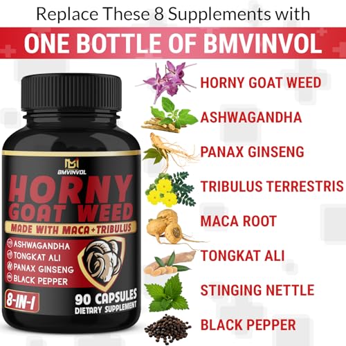Horny Goat Weed Capsules - Energy & Performance Boost