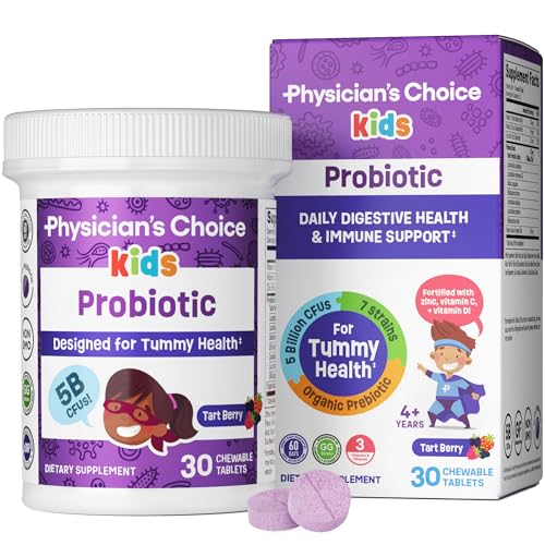 Kids Probiotics with Organic Prebiotics and Vitamins