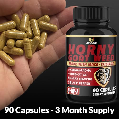 Horny Goat Weed Capsules - Energy & Performance Boost