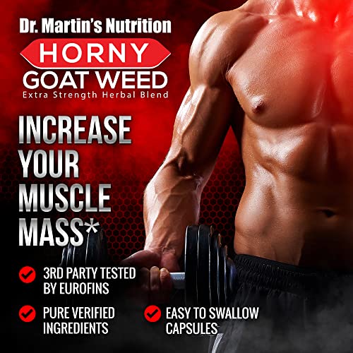 Super Strength Horny Goat Weed with Maca & Ginseng
