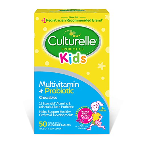 Culturelle Kids Complete Chewable Multivitamin & Probiotic