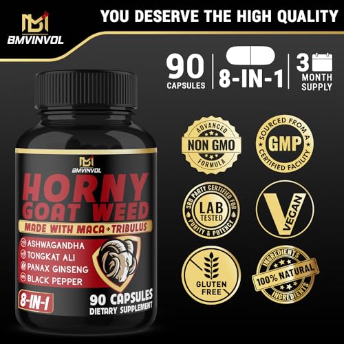 Horny Goat Weed Capsules - Energy & Performance Boost