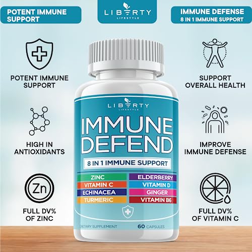 8-in-1 Immune Defense Vitamins Booster (2 Pack)