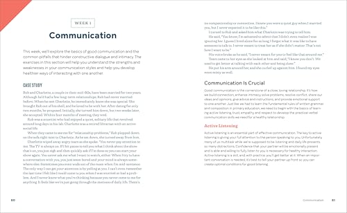 8-Week Couples Workbook for Better Communication