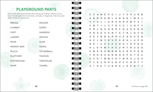 Mindfulness Word Search Brain Game for Relaxation