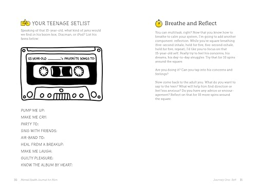 Men's Wellness Journal: Creative Prompts and Exercises