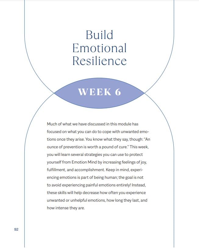 3-Month DBT Workbook for Intense Emotion Management