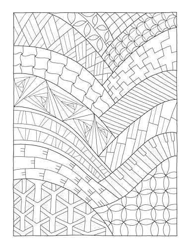 Mindfulness Patterns: Creative Coloring for Relaxation