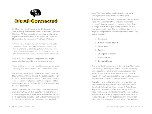 Men's Wellness Journal: Creative Prompts and Exercises