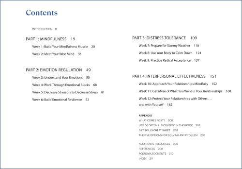 3-Month DBT Workbook for Intense Emotion Management