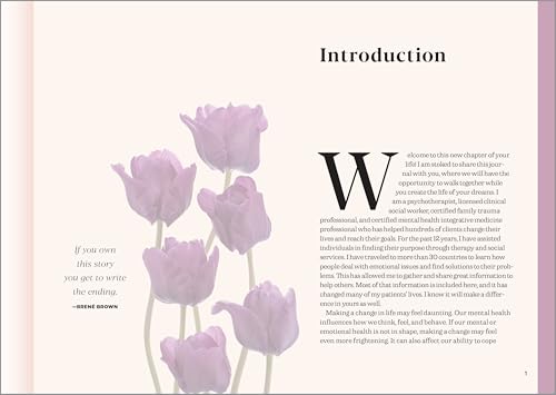 52-Week Guided Mental Health Journal for Self-Reflection