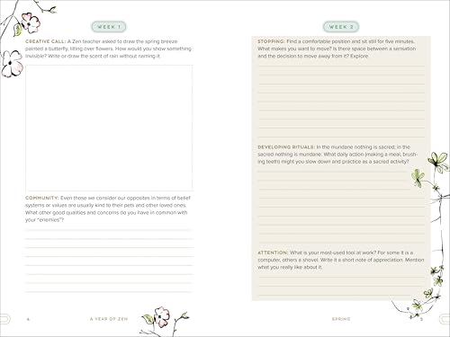 52-Week Guided Journal for Mindful Reflection