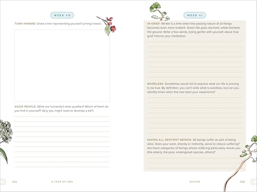 52-Week Guided Journal for Mindful Reflection