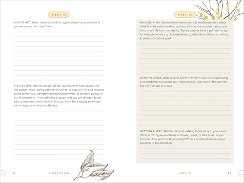 52-Week Guided Journal for Mindful Reflection