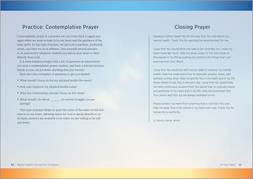 Christian Mental Health Journal: Faith-Based Reflection Prompts