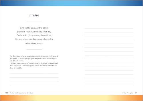 Christian Mental Health Journal: Faith-Based Reflection Prompts