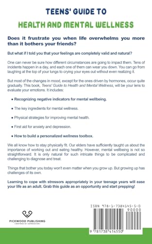 Teen Wellness Journal for Emotional Health & Fitness