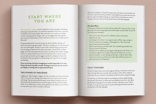 Daily Mental Health Journal for Anxiety Management