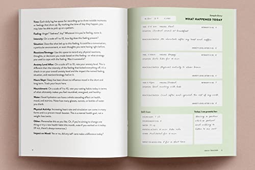 Daily Mental Health Journal for Anxiety Management
