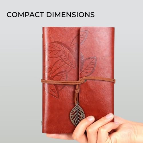 Elegant Refillable PU Leather Journal for Women