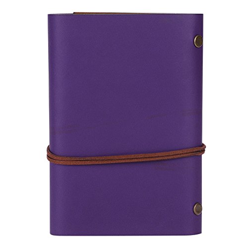 Vintage Butterfly Leather Journal - Refillable Sketchbook