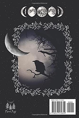 Midnight Dreams Journal: Moon & Crow Design