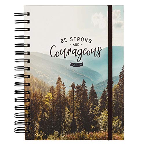 Be Strong and Courageous Inspirational Journal