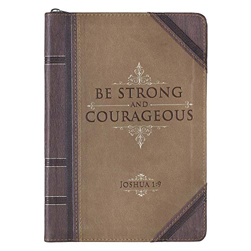 Be Strong Inspirational Vegan Leather Journal