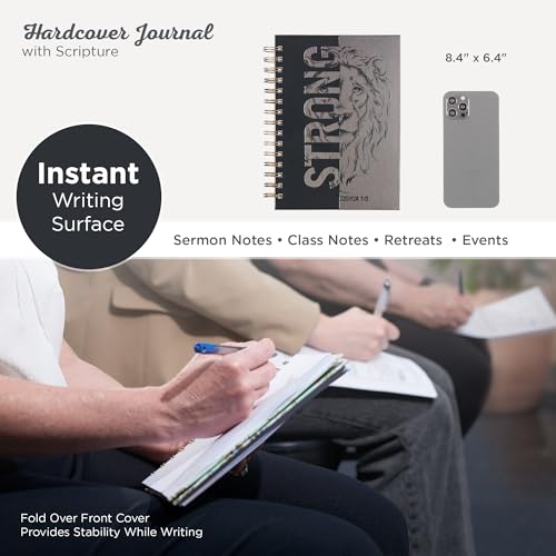 Strong Lion Journal with Scripture - Joshua 1:9