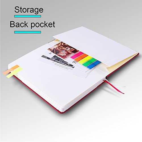 Classic A5 Hardcover Journal with Leather Cover