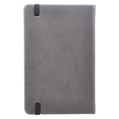 LuxLeather Hardcover Notebook with Elastic Closure